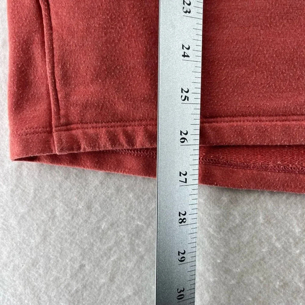 The North Face Top Womens Sz S Terry Crewneck Dolman Sleeve Cotton Blend Orange - Picture 10 of 10